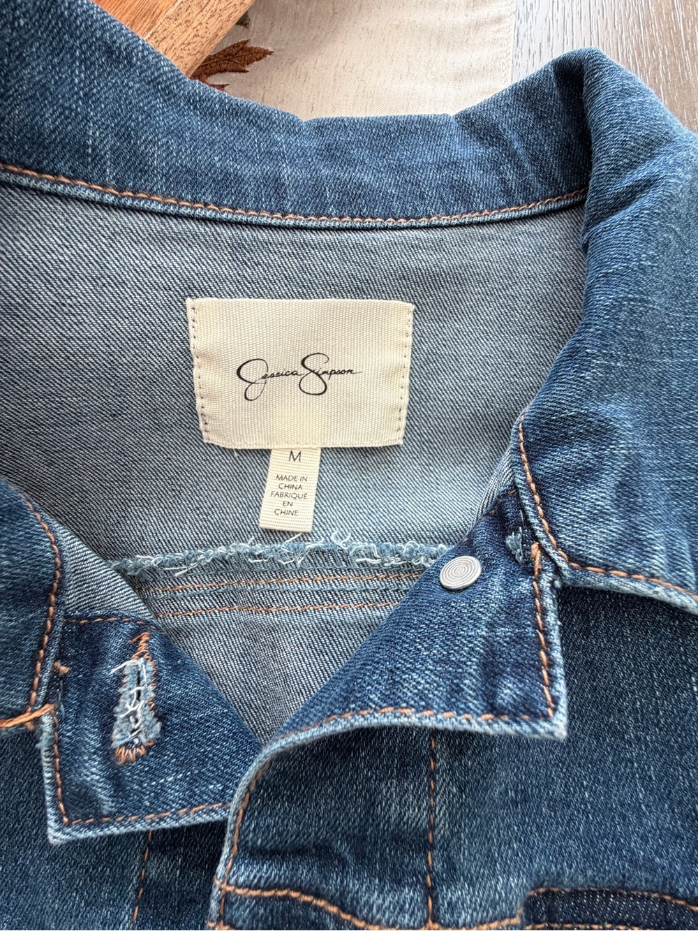 Jessic Simpson Jean jacket - Picture 3 of 4